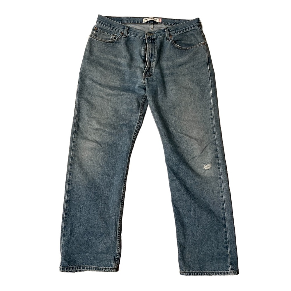 Levi’s Mens 505 Regular Fit Jeans 38 x32 Pre Owned and Worn Condition